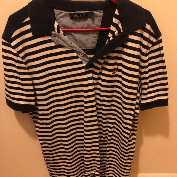 Nautica Stripe Polo shirt - Picture 1 of 2